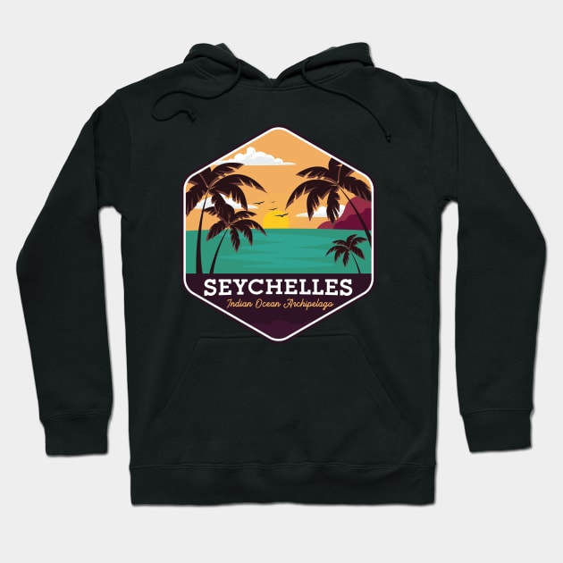 Seychelles Indian Ocean Hoodie by Mark Studio